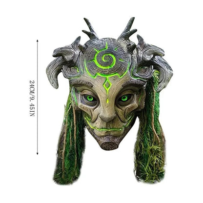 ForestMystic - Verstelbaar en Comfortabel Halloween Masker met Bos Spirit Design | 50% KORTING