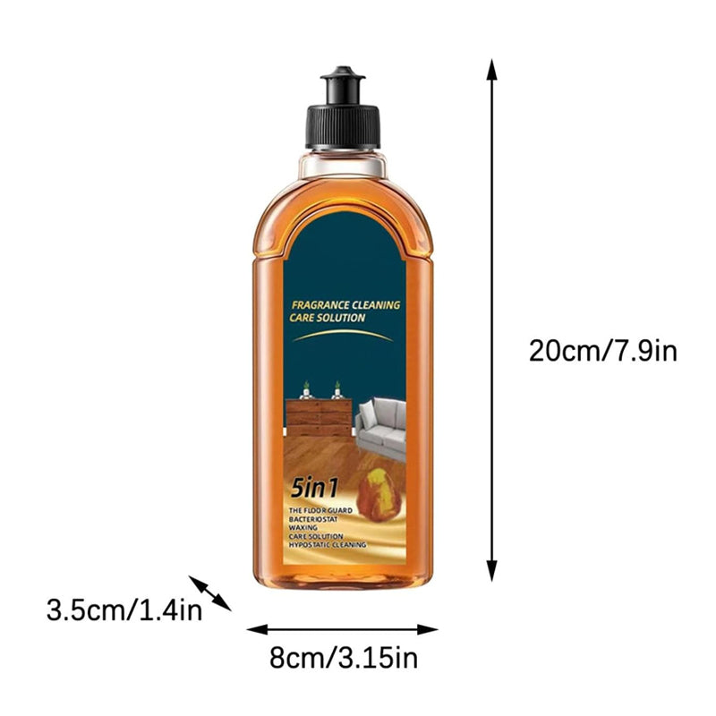 Natuurlijke vloerverzorging met dubbele werking (500 ml)