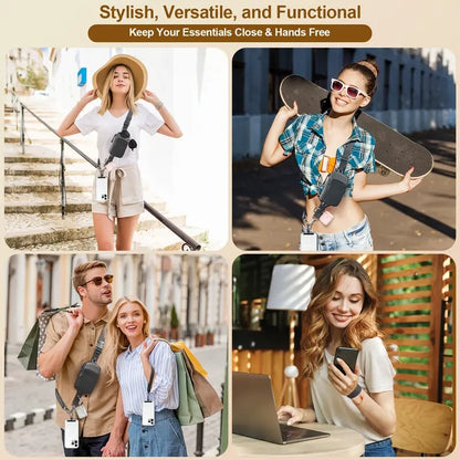 VersaCarry Crossbody Lanyard — Blijf Licht, Vrij, Zelfverzekerd