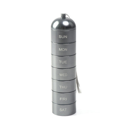 Aluminium Pillendoosje – Bescherm. Vereenvoudig. Vergeet Nooit.