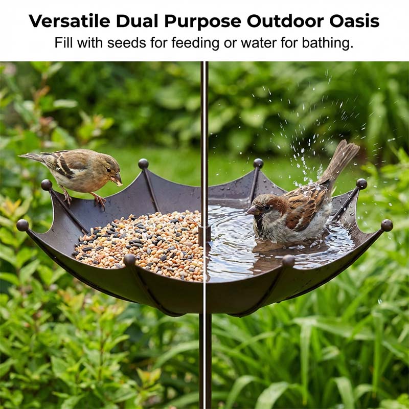 WildVogel — Vintage Vogelbad | 1+1 GRATIS