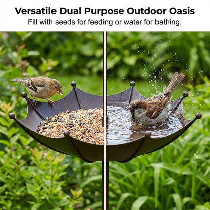 WildVogel — Vintage Vogelbad | 1+1 GRATIS