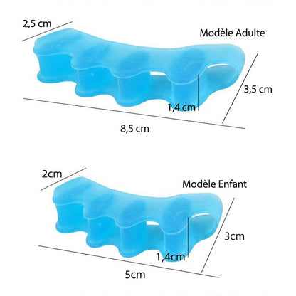 ToeAligner – Gel Teen Spreiders | 1+1 GRATIS