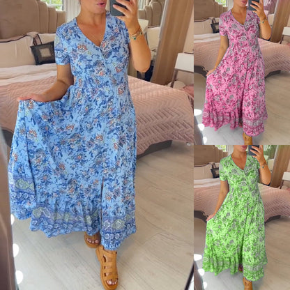 Isla – Flatterende Zomerjurk | 50% KORTING