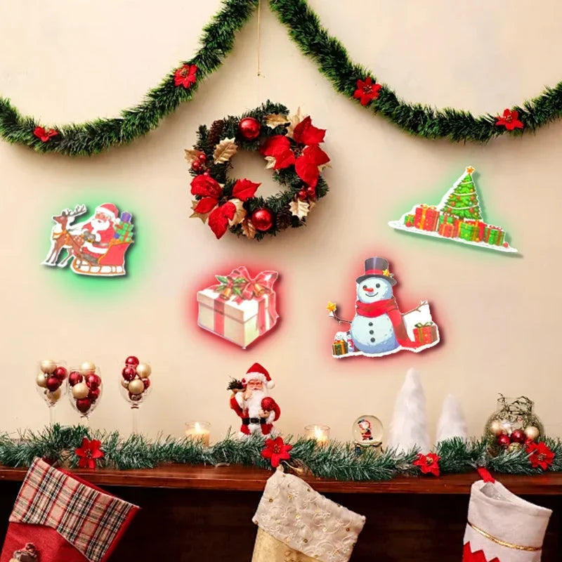 MerryGlow-kerststickers – Verspreid kerstmagie