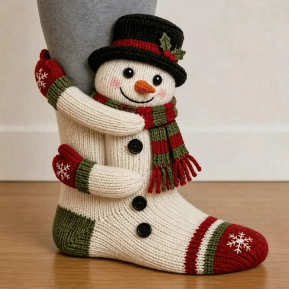 HugSocks — 3D Kerst Warme Sokken