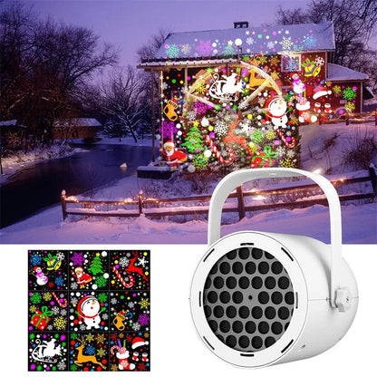 Kerstlichtprojector — Directe Warme Ontsteking