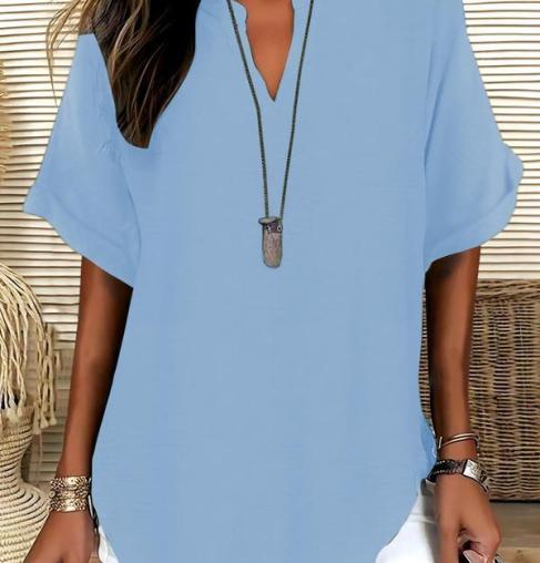 Amelia — Luchtige Elegantie Blouse | 50% KORTING