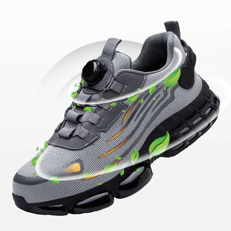 Jasper – Heren veiligheidssneakers met schokabsorberende zool