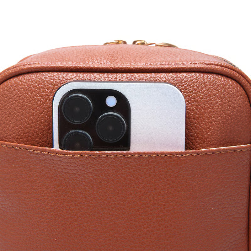 LineaLux® Crossbody-lederen tas | 50% KORTING