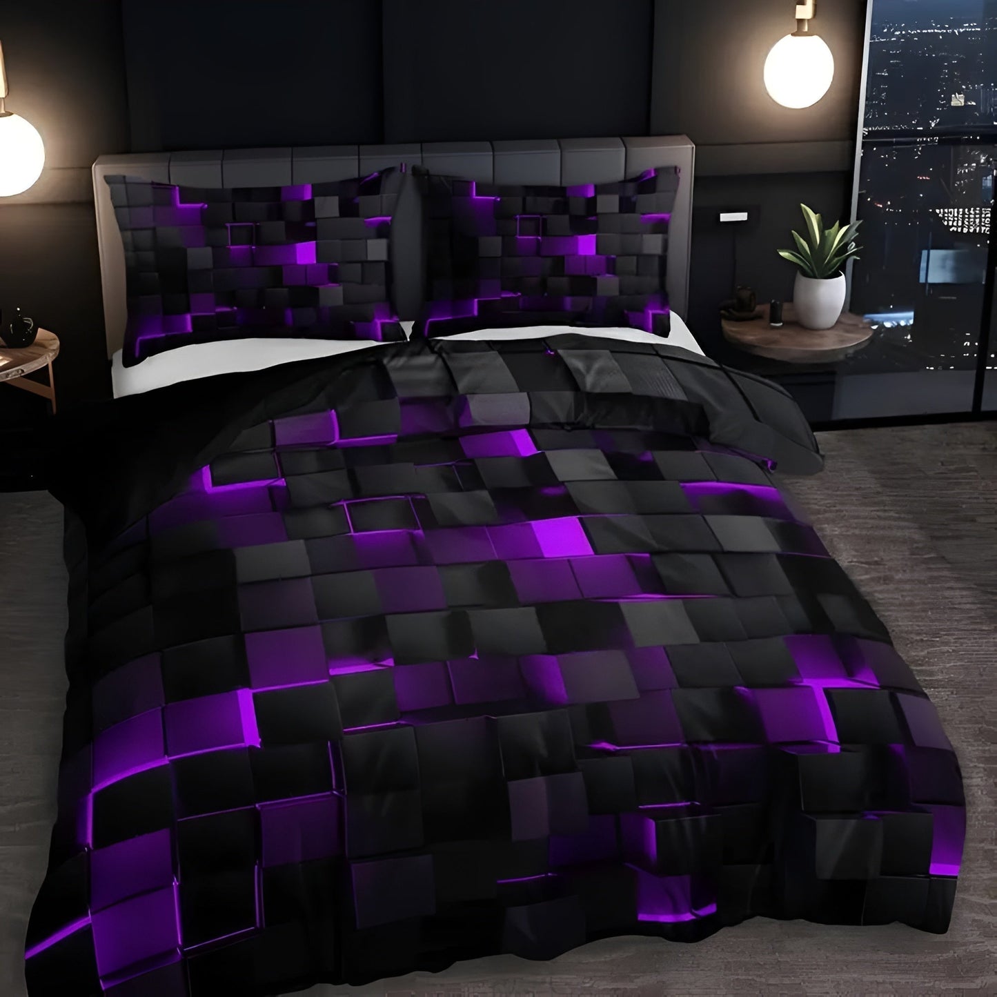 CyberLuxe – 3D Gaming Beddengoed | 50% KORTING
