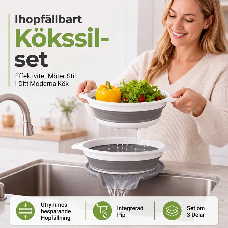RevaFlow 3-delige inklapbare vergietset — Creëer orde. Controle. Vrijheid.