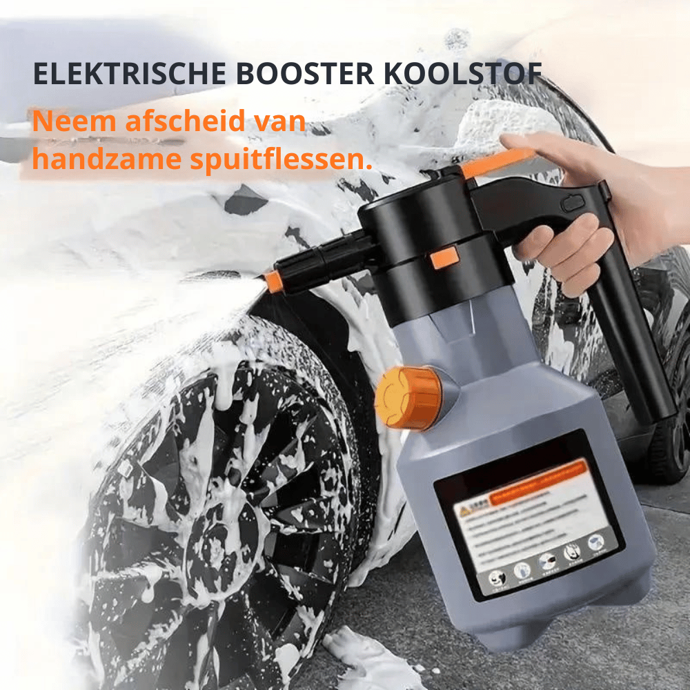 FoamBliss – Draadloze Schuimsproeier | 50% KORTING