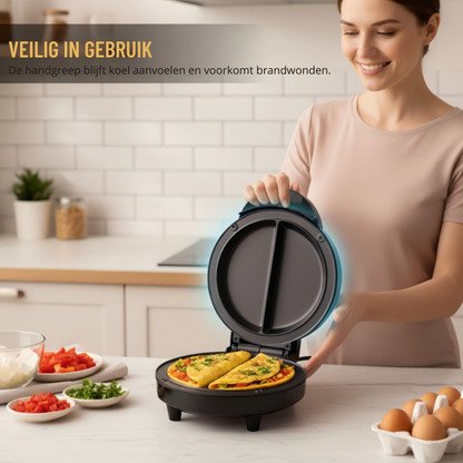 FlipFree – Dubbelzijdige Ontbijtkoker | 50% KORTING