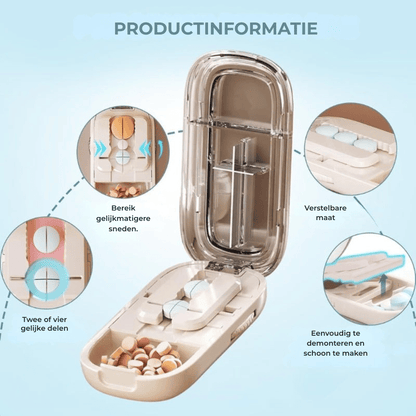 Medislice — Precisie Pillensnijder | 1+1 GRATIS