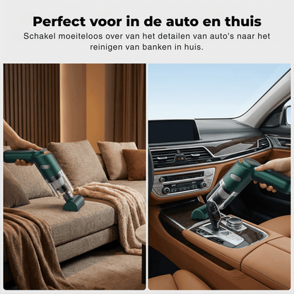 AeroSweep — Snoerloze Kracht in Zakformaat | 50% KORTING