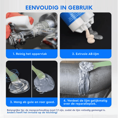 RamtekBond — Industriële Reparatielijm | 1+1 GRATIS