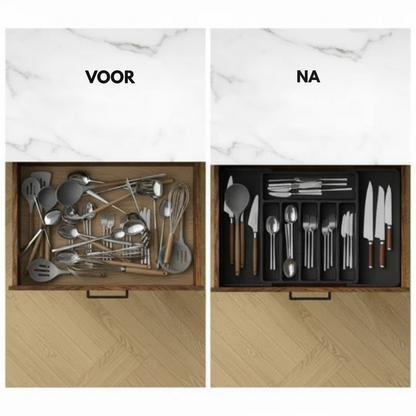 AvantiSpace – Verstelbare Lade-organizer | 50% KORTING