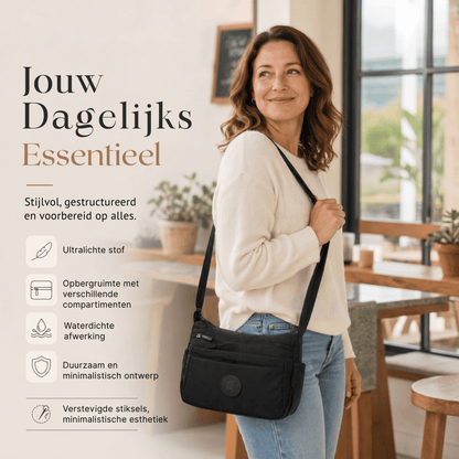 VersaCarry — Stijlvolle Multi-Pocket Crossbody | 50% KORTING