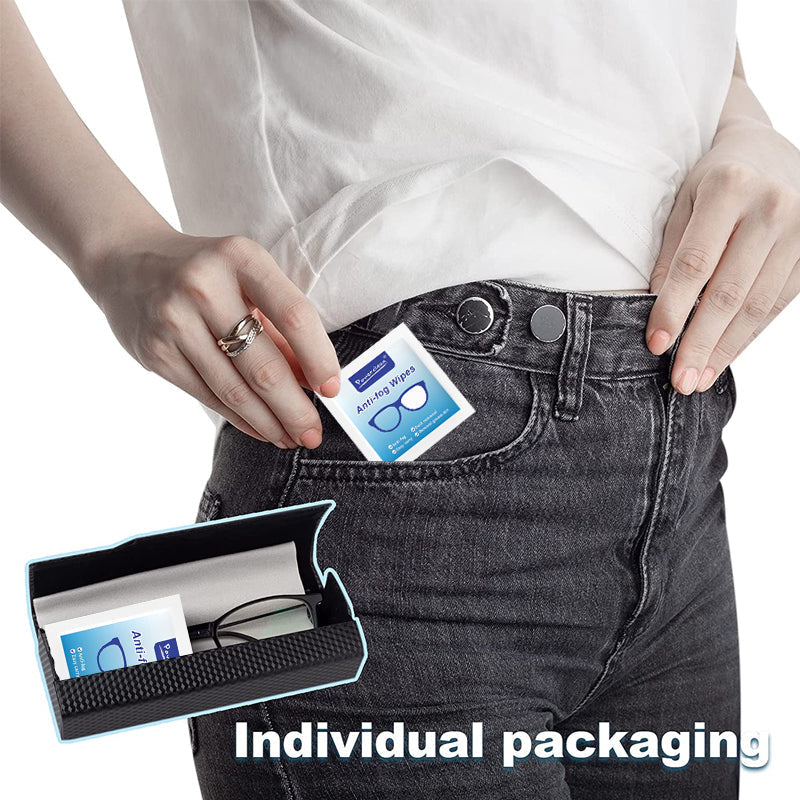 Lensreinigingsdoeken 100 Stuks - Voor Helder Zicht en Streeploos Schoon