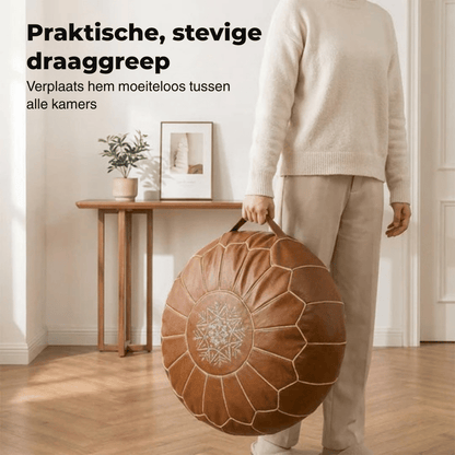 Charmora — Stijlvolle Poef met Opbergruimte | 50% KORTING