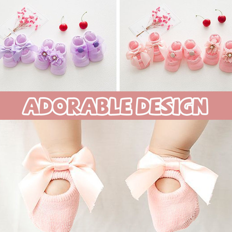 Dansvoetjes – Antislip Baby-Balletsokken met Extra Comfort voor Kleine Dansers