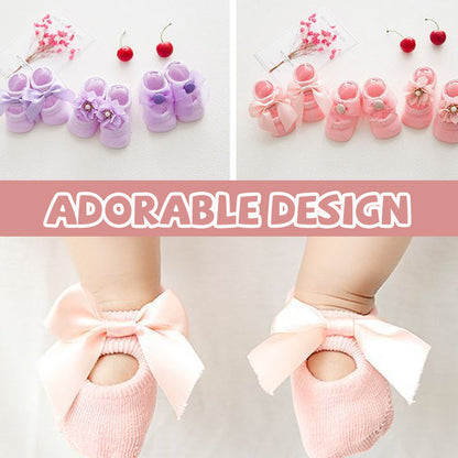 Dansvoetjes – Antislip Baby-Balletsokken met Extra Comfort voor Kleine Dansers