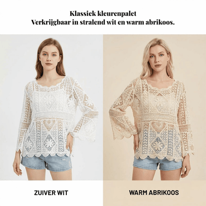 Luna — Luchtige Gehaakte Strandomslagdoek | 50% KORTING