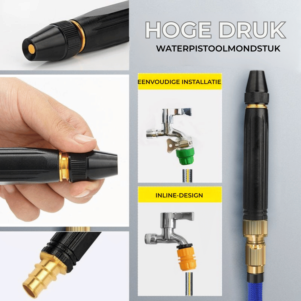 JetPulse — Krachtige Waterlans | 1+1 GRATIS