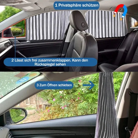 MagnetFix™ set 4 stuks – Magnetische Zonwering in Seconden | 50% KORTING