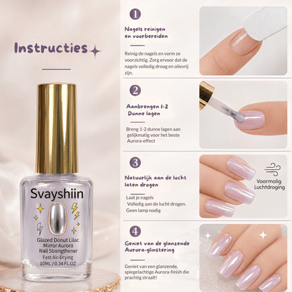 VelvetSheen — Lilac Aurora Nagelverharder | 1+1 GRATIS