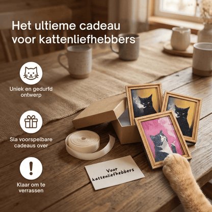 WhiskerPop – Speelse Kattenmagneet | 1+1 GRATIS