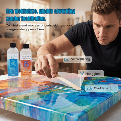 LuminaClear — Epoxyhars voor Perfecte Glans | 50% KORTING