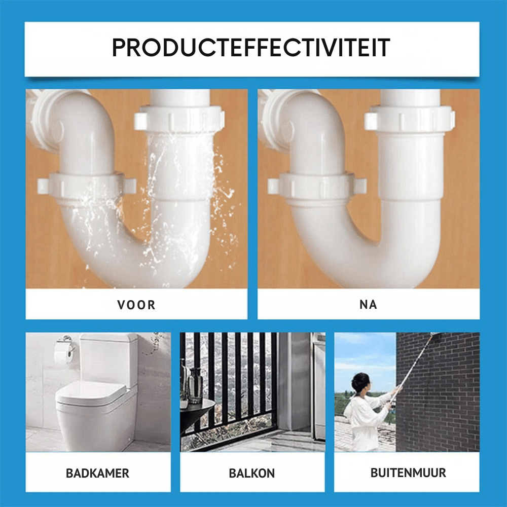 ClearGuard Pro — Onzichtbare Lekdichter | 1+1 GRATIS
