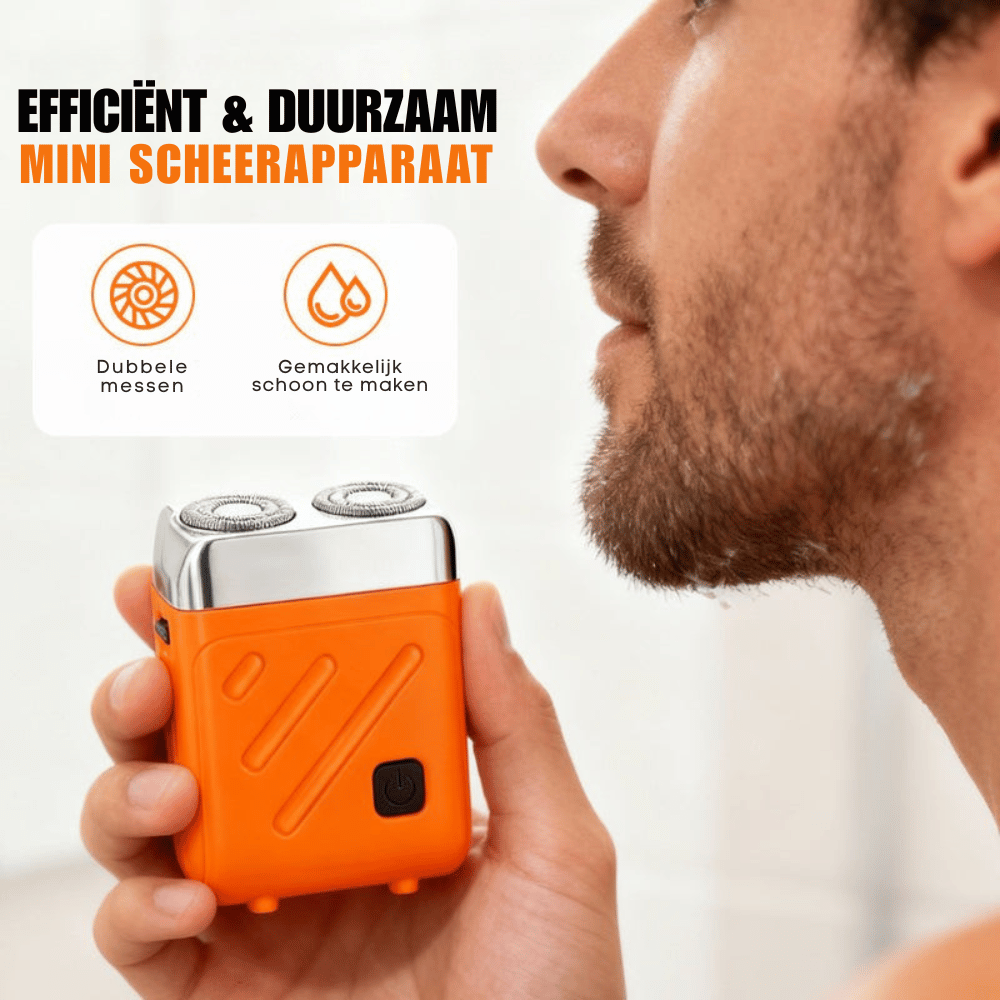 BladePulse — Mini Elektrisch Scheerapparaat | 50% KORTING