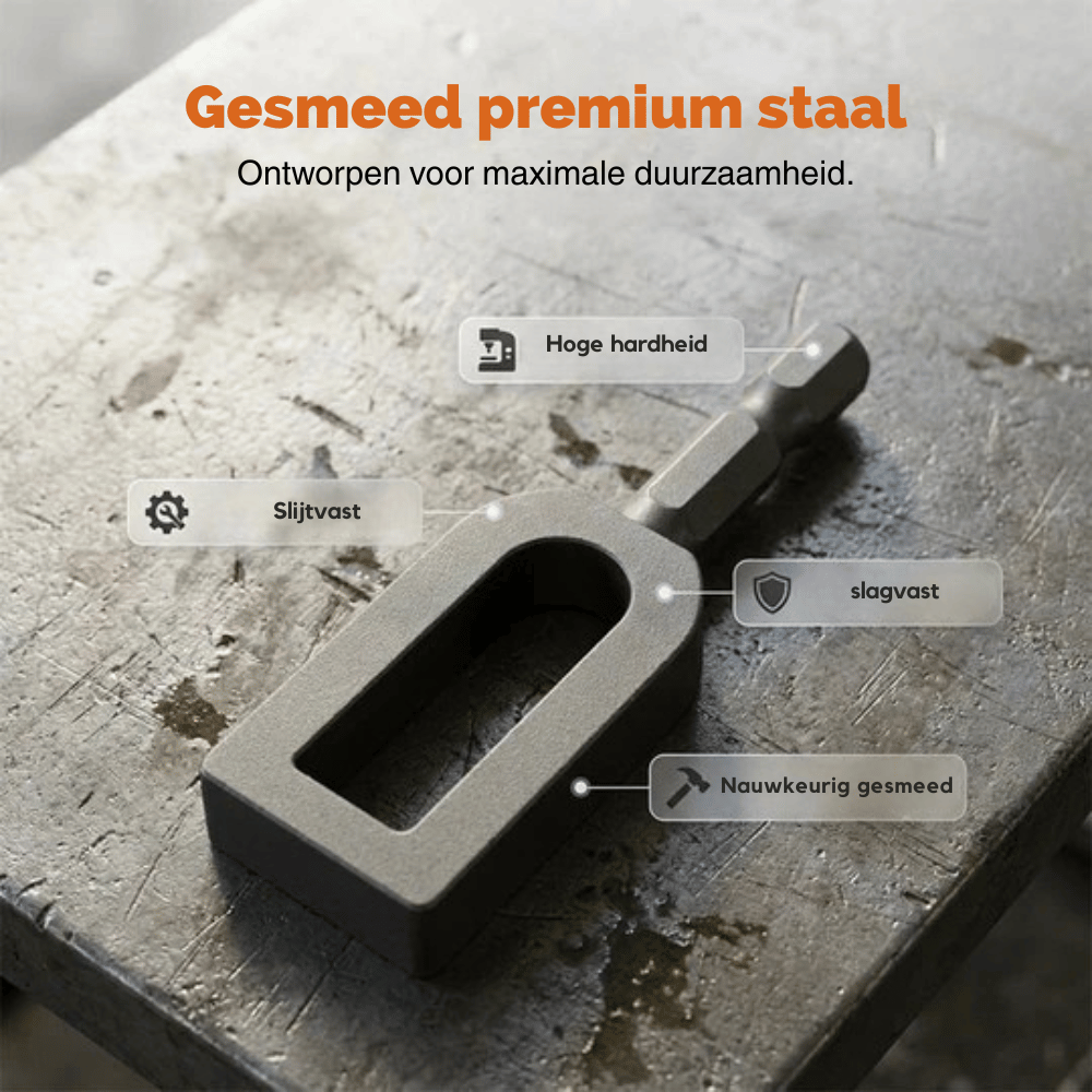 VoltGrip — Draaigereedschap voor draad voor boormachines, 5-delige set | 50% KORTING