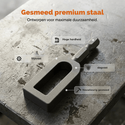 VoltGrip — Draaigereedschap voor draad voor boormachines, 5-delige set | 50% KORTING
