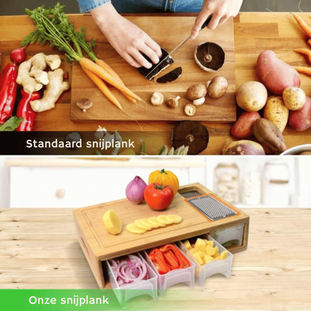 FreshNest — Bamboe Prep Station | 50% KORTING