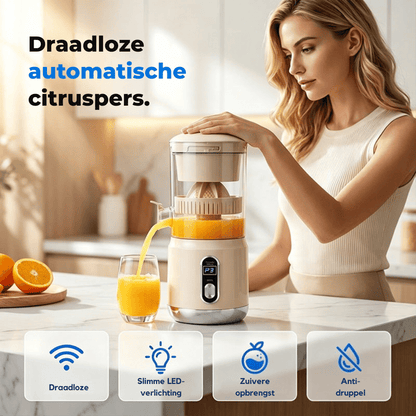 CitrusPulse — Draadloze Draagbare Elektrische Sappers | 50% KORTING