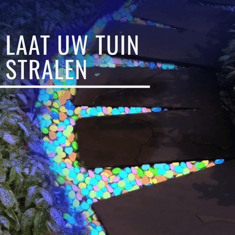 LunaGlow — Glow Tuinstenen | 50% KORTING