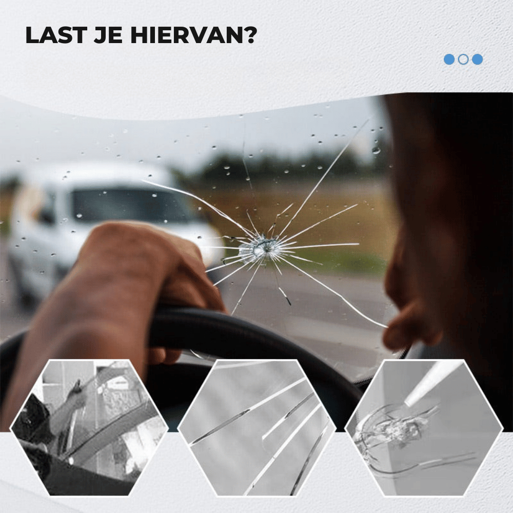 ClearFix – Voorruit Reparatieset | 1+1 GRATIS