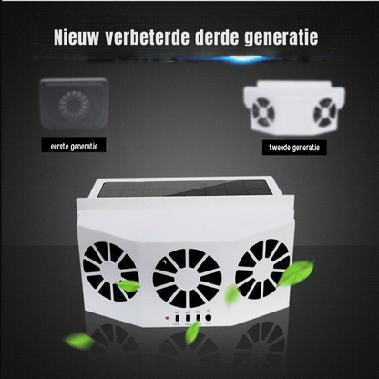 AeroPure — Zonne-aangedreven Auto-Luchtreiniger | 50% KORTING