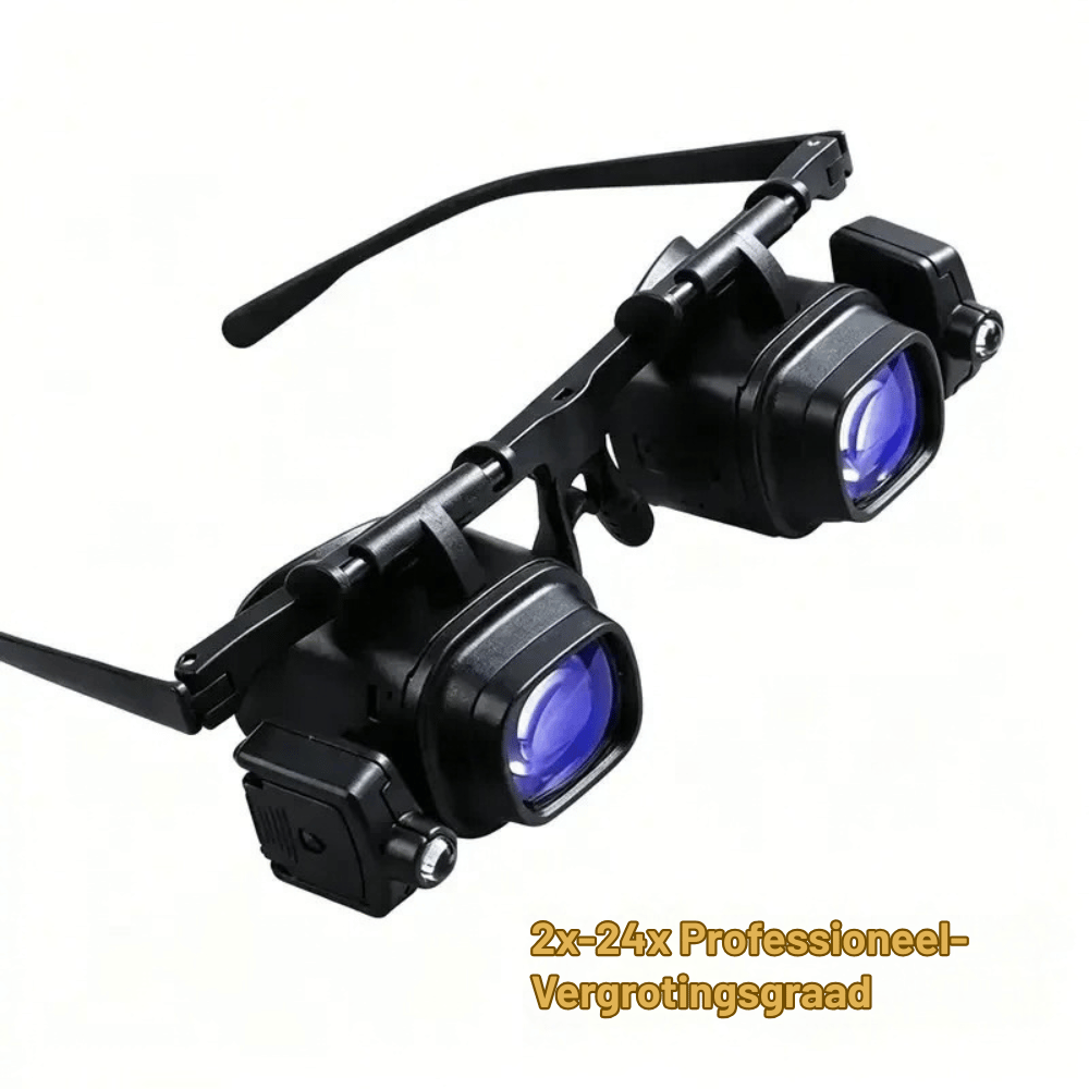 SmartLens Pro — Verstelbare LED Loepbril | 50% KORTING