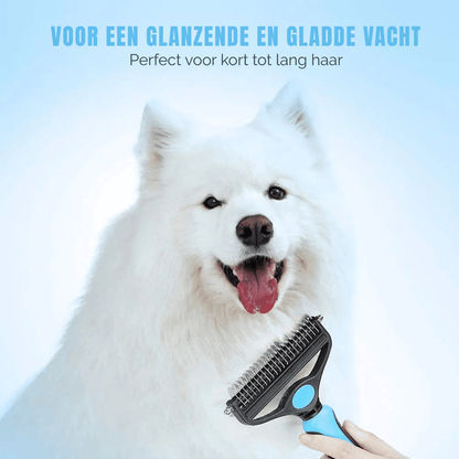 FurMender — Vachtverzorgings- & Ontklittingsborstel | 1+1 GRATIS