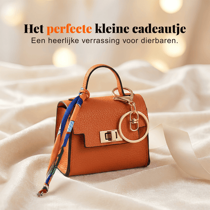 CharmKey — Mini Kelly Bag Sleutelhanger | 50% KORTING