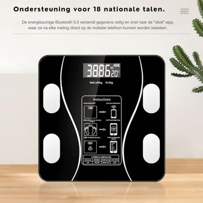 BodyTrack — Slimme Weegschaal | 50% KORTING