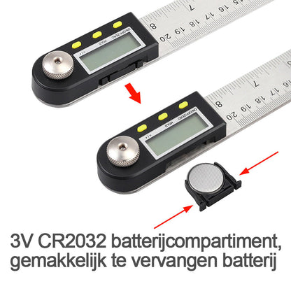 Producten Elektronische hoekliniaal voor digitale weergave