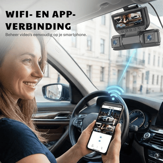 RoadGuard – Slimme Dashcam Set | 50% KORTING