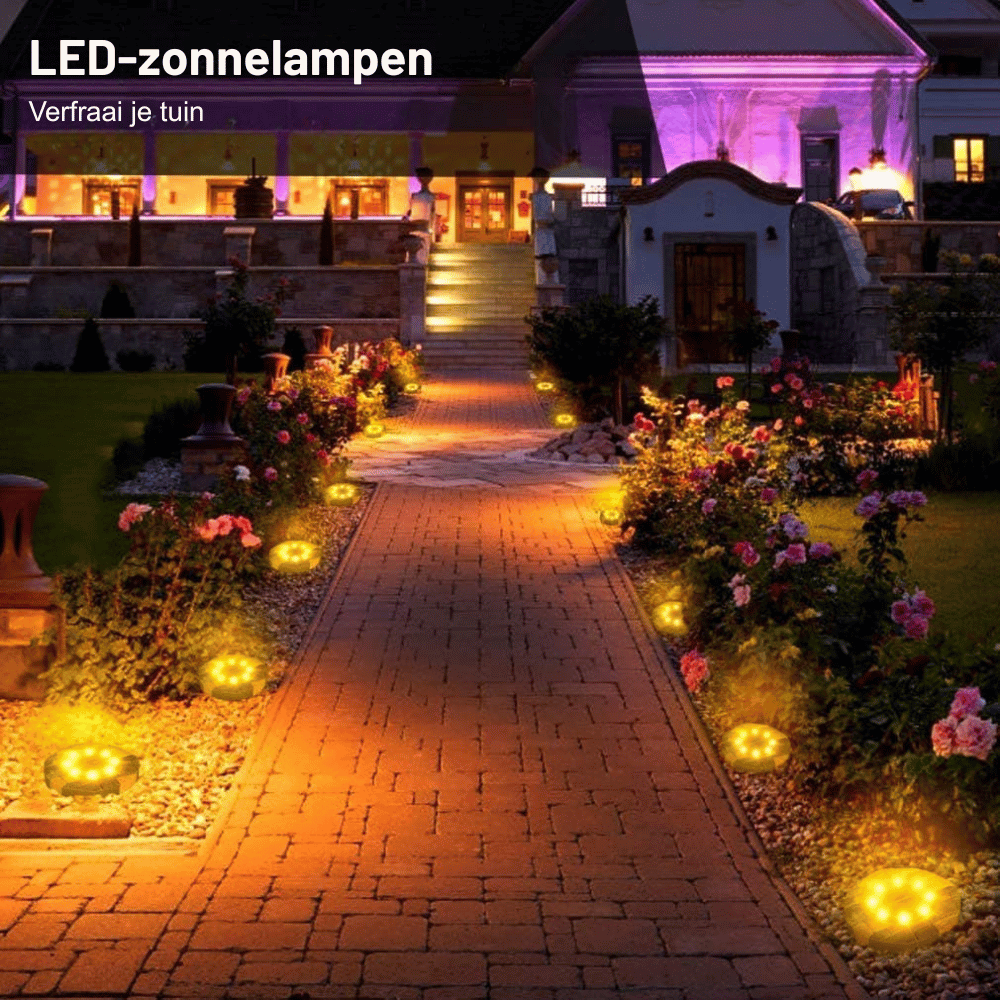 LumaPath — Solar Tuinverlichting | 1+1 GRATIS