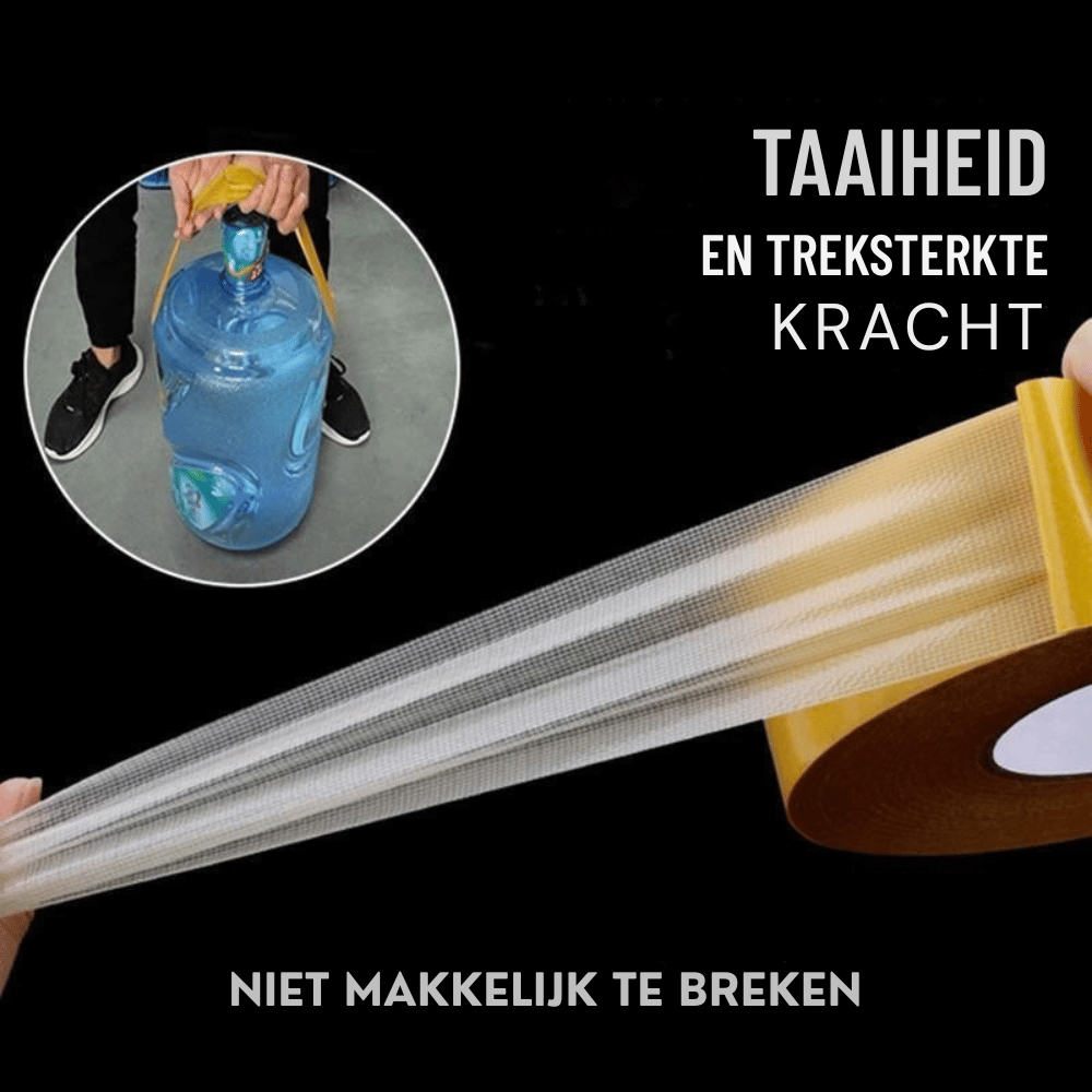GripMaster — Sterke Dubbelzijdige Gaastape | 50% KORTING